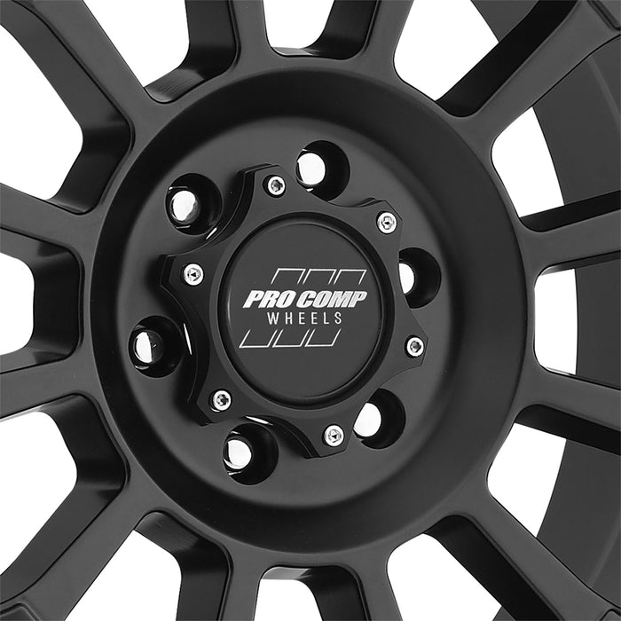 Pro Comp Alloy Wheels 5034-8936 Series 5034 Rockwell 18x9 with 6 on 135 Bolt Pattern 5 Backspace Satin Black Finish Pro Comp Alloy Wheels - Truck Part Superstore