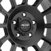 Pro Comp Alloy Wheels 5034-8973 Series 5034 Rockwell 18x9 with 5 on 5 Bolt Pattern 5 Backspace Satin Black Finish Pro Comp Alloy Wheels - Truck Part Superstore