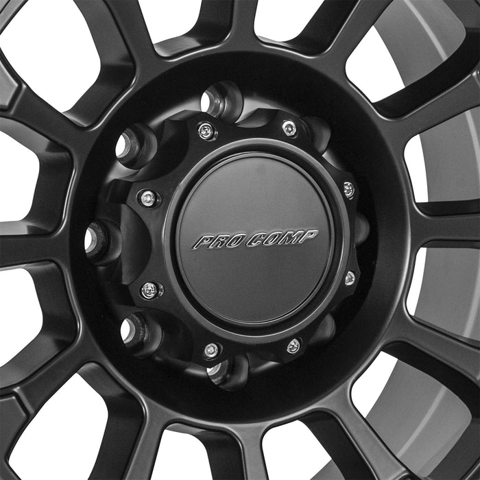 Pro Comp Alloy Wheels 5034-8982 Series 5034 Rockwell 18x9 with 8 on 6.5 Bolt Pattern 5 Backspace Satin Black Finish Pro Comp Alloy Wheels - Truck Part Superstore