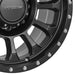 Pro Comp Alloy Wheels 5034-8982 Series 5034 Rockwell 18x9 with 8 on 6.5 Bolt Pattern 5 Backspace Satin Black Finish Pro Comp Alloy Wheels - Truck Part Superstore