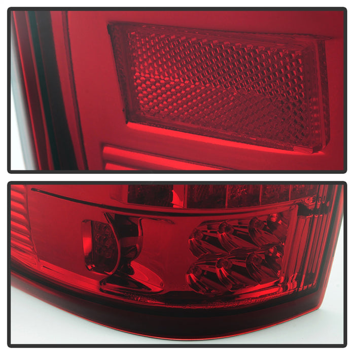 Spyder Auto 5034069 XTune LED Tail Lights; Red Clear; - Truck Part Superstore