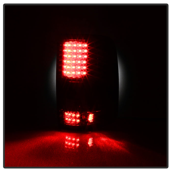 Spyder Auto 5034069 XTune LED Tail Lights; Red Clear; - Truck Part Superstore