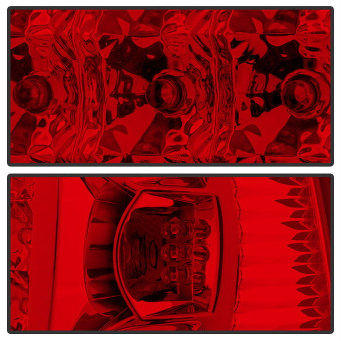 Spyder Auto 5034076 XTune Light Bar LED Tail Lights; Red Smoke; - Truck Part Superstore