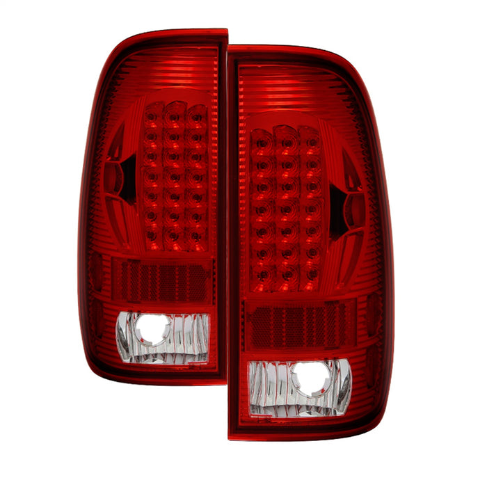Spyder Auto 5034076 XTune Light Bar LED Tail Lights; Red Smoke; - Truck Part Superstore