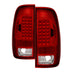 Spyder Auto 5034076 XTune Light Bar LED Tail Lights; Red Smoke; - Truck Part Superstore