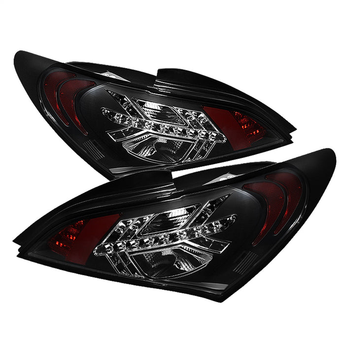 Spyder Auto 5034304 LED Tail Lights; Uses Stock Bulbs; Pair; Black; - Truck Part Superstore