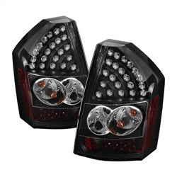 Spyder Auto 5034373 LED Tail Lights; Uses Stock Bulbs; Pair; Black; - Truck Part Superstore