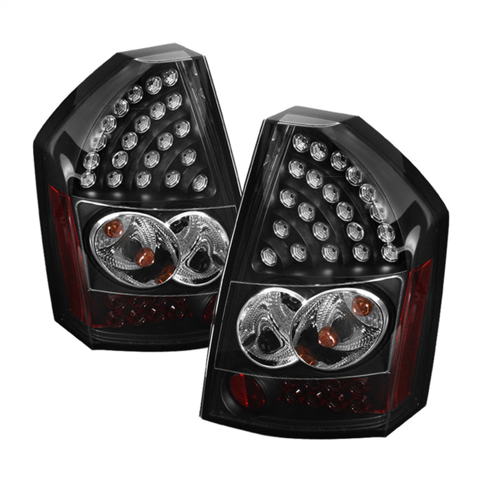 Spyder Auto 5034373 LED Tail Lights; Uses Stock Bulbs; Pair; Black; - Truck Part Superstore