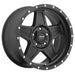 Pro Comp Alloy Wheels 5035-8973 Series 5035 Predator 18x9 with 5 on 5 Bolt Pattern 5 Backspace Satin Black Finish Pro Comp Alloy Wheels - Truck Part Superstore