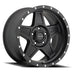 Pro Comp Alloy Wheels 5035-8983 Series 5035 Predator 18x9 with 6 on 5.5 Bolt Pattern 5 Backspace Satin Black Finish Pro Comp Alloy Wheels - Truck Part Superstore