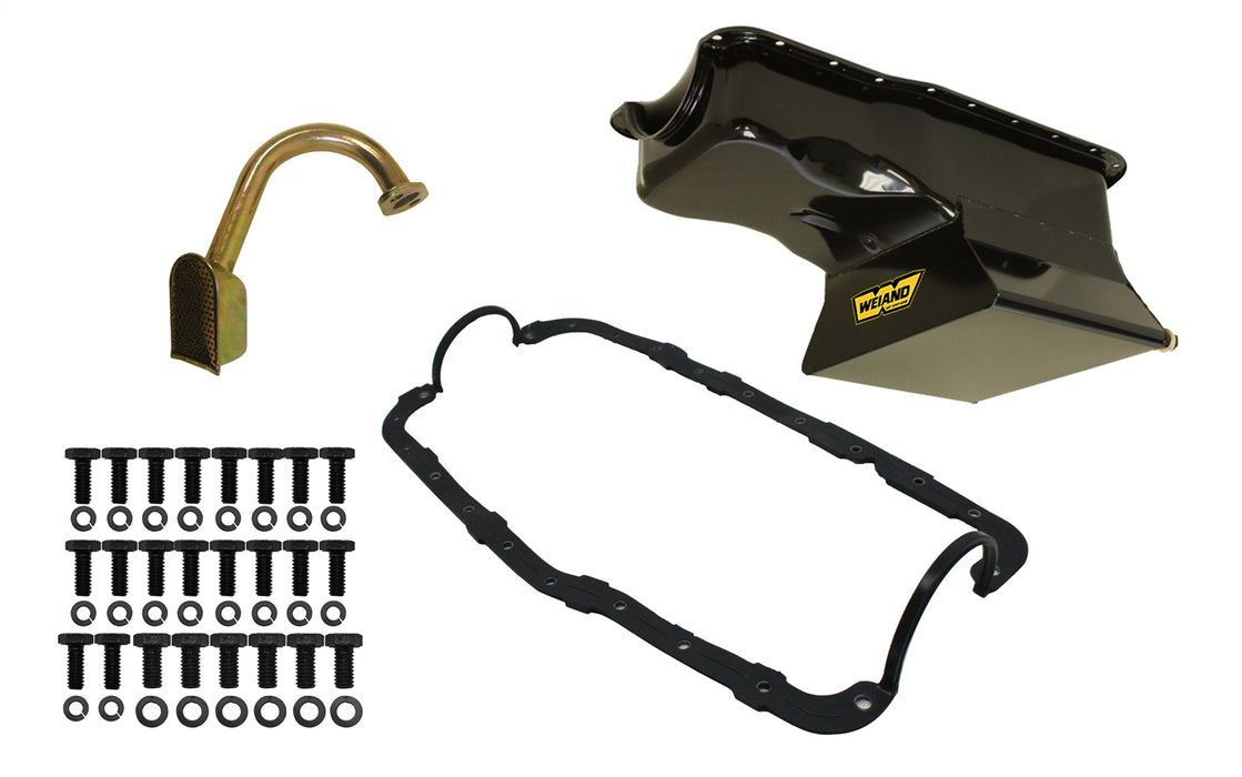 Weiand 5036WND Drag Racing Oil Pan Kit - Truck Part Superstore