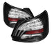 Spyder Auto 5037640 LED Tail Lights; Uses Stock Bulbs; Black; - Truck Part Superstore