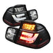 Spyder Auto 5037695 Light Bar Style LED Tail Lights; Uses Stock Bulbs; Pair; Black; - Truck Part Superstore