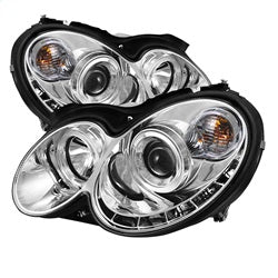 Spyder Auto 5038029 Halo DRL LED Projector Headlight - Truck Part Superstore