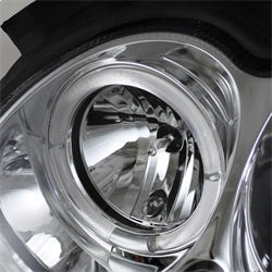 Spyder Auto 5038029 Halo DRL LED Projector Headlight - Truck Part Superstore