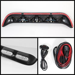 Spyder Auto 5038166 Fog Lights; 4 Inch; 4 Lights; w/Wire/Switch; Clear; - Truck Part Superstore