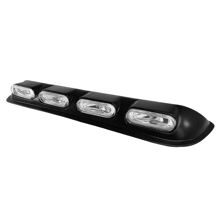 Spyder Auto 5038166 Fog Lights; 4 Inch; 4 Lights; w/Wire/Switch; Clear; - Truck Part Superstore