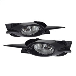 Spyder Auto 5038333 OEM Fog Lights; Bulbs Included; w/Switch; Pair; Clear; - Truck Part Superstore