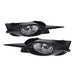 Spyder Auto 5038333 OEM Fog Lights; Bulbs Included; w/Switch; Pair; Clear; - Truck Part Superstore