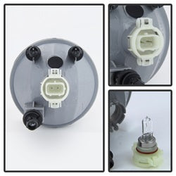 Spyder Auto 5038364 OEM Fog Lights; Bulbs Included; w/o Switch; Pair; Smoke; - Truck Part Superstore