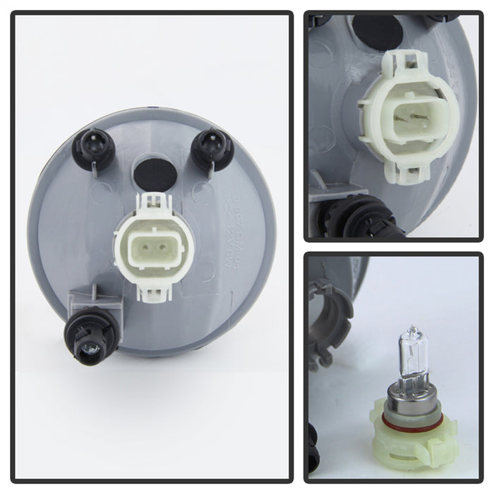 Spyder Auto 5038364 OEM Fog Lights; Bulbs Included; w/o Switch; Pair; Smoke; - Truck Part Superstore