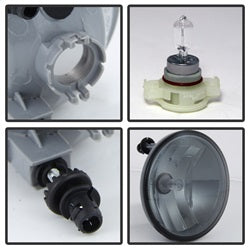 Spyder Auto 5038364 OEM Fog Lights; Bulbs Included; w/o Switch; Pair; Smoke; - Truck Part Superstore