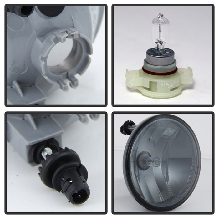 Spyder Auto 5038364 OEM Fog Lights; Bulbs Included; w/o Switch; Pair; Smoke; - Truck Part Superstore