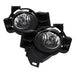 Spyder Auto 5038524 OEM Fog Lights; Bulbs Included; w/Switch; Pair; Clear; - Truck Part Superstore