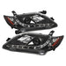 Spyder Auto 5039422 DRL LED Projector Headlights; Bulbs Included; Pair; Black; - Truck Part Superstore