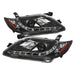 Spyder Auto 5039422 DRL LED Projector Headlights; Bulbs Included; Pair; Black; - Truck Part Superstore