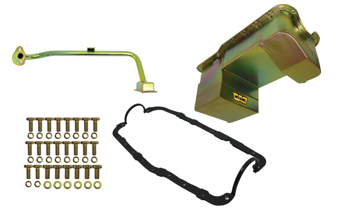 Weiand 5039WND Drag Racing Oil Pan Kit - Truck Part Superstore
