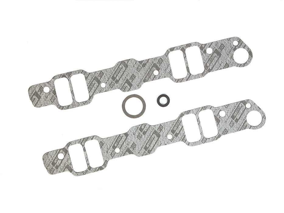 Mr Gasket 503G Intake Gasket; Rectangle Port Shape; Port Dimensions W-1.18 in. x H-2.20 in.; - Truck Part Superstore