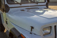 Kentrol 50401 Jeep CJ/YJ Hood Catch Pair 55-95 CJ and Wrangler YJ Powdercoat Black Kentrol - Truck Part Superstore