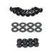 Kentrol 50401 Jeep CJ/YJ Hood Catch Pair 55-95 CJ and Wrangler YJ Powdercoat Black Kentrol - Truck Part Superstore