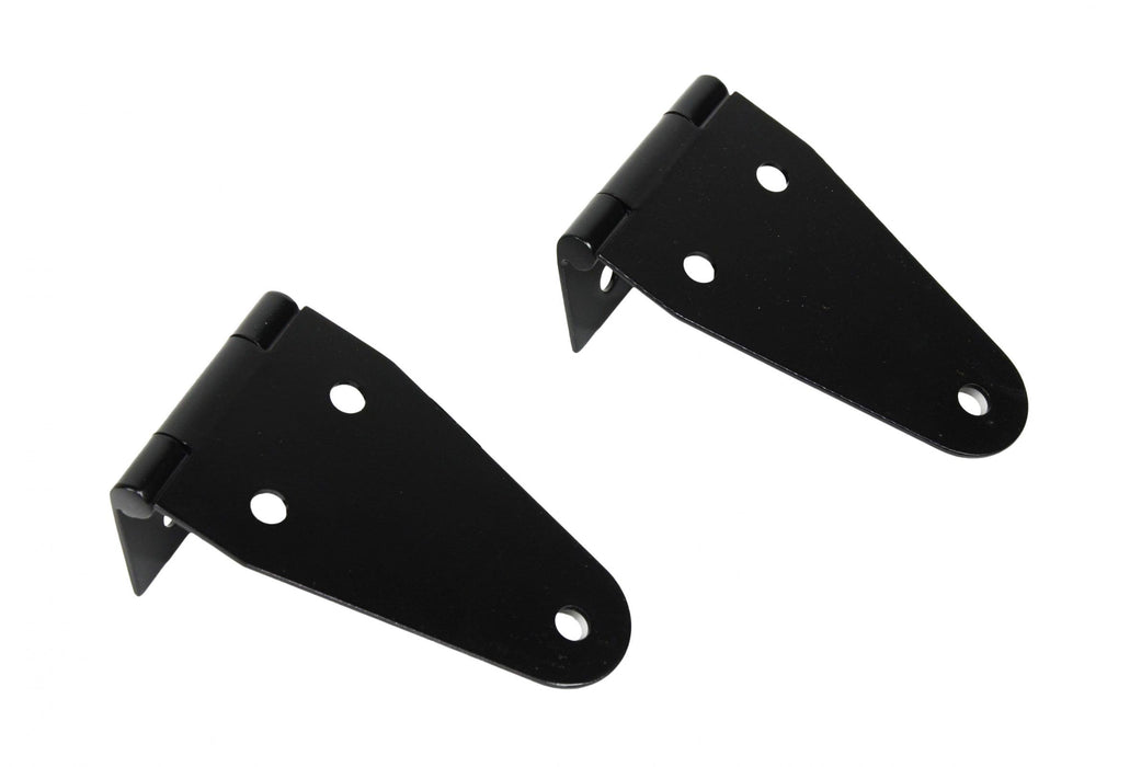 Kentrol 50402 Jeep CJ/YJ Hood Hinge Pair 55-95 CJ and Wrangler YJ Powdercoat Black Kentrol - Truck Part Superstore
