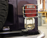 Kentrol 50404 Jeep CJ Rear Body Guard For 55-86 Jeep CJ Black Powder Coated Stainless Kentrol - Truck Part Superstore