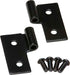 Kentrol 50407 JEEP CJ/YJ/TJ Lower Door Hinge Pair 76-06 CJ and Wrangler YJ/TJ Powdercoat Black Kentrol - Truck Part Superstore