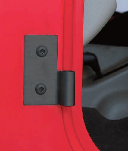 Kentrol 50407 JEEP CJ/YJ/TJ Lower Door Hinge Pair 76-06 CJ and Wrangler YJ/TJ Powdercoat Black Kentrol - Truck Part Superstore