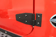 Kentrol 50407 JEEP CJ/YJ/TJ Lower Door Hinge Pair 76-06 CJ and Wrangler YJ/TJ Powdercoat Black Kentrol - Truck Part Superstore