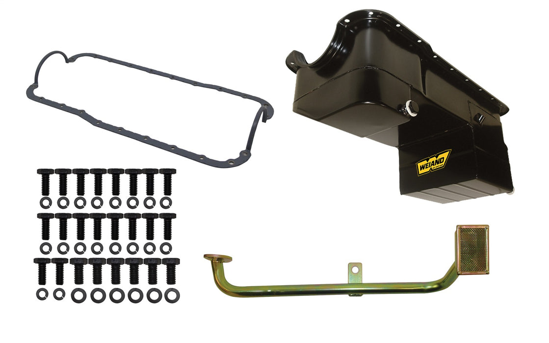 Weiand 5040WND Drag Racing Oil Pan Kit - Truck Part Superstore