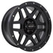 Pro Comp Alloy Wheels 5041-293645 Series 41 Phaser 20x9 with 6 on 135 Bolt Pattern -12 Backspace Satin Black With Stainless Steel Bolts Finish Pro Comp Alloy Wheels - Truck Part Superstore