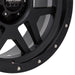 Pro Comp Alloy Wheels 5041-893655 Series 41 Phaser 18x9 with 6 on 135 Bolt Pattern 5.5 Backspace Satin Black With Stainless Steel Bolts Finish Pro Comp Alloy Wheels - Truck Part Superstore