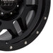 Pro Comp Alloy Wheels 5041-897050 Series 41 Phaser 18x9 with 8 on 170 Bolt Pattern 5 Backspace Satin Black With Stainless Steel Bolts Finish Pro Comp Alloy Wheels - Truck Part Superstore