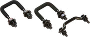 Kentrol 50411 Jeep CJ Windshield Tie Down Kit 55-86 CJ Powdercoat Black Kentrol - Truck Part Superstore