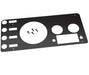 Kentrol 50412 Jeep CJ Gauge Cover 76-86 CJ Powdercoat Black Kentrol - Truck Part Superstore