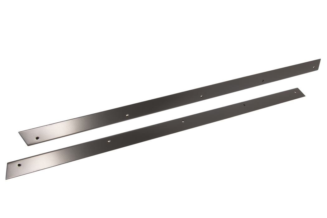 Kentrol 50414 Jeep CJ7 Rocker Guards for 76-86 CJ7 Black Powdercoat Stainless Kentrol - Truck Part Superstore