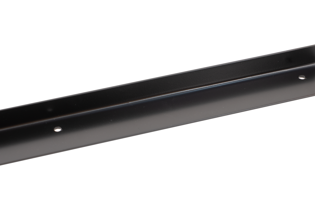 Kentrol 50414 Jeep CJ7 Rocker Guards for 76-86 CJ7 Black Powdercoat Stainless Kentrol - Truck Part Superstore