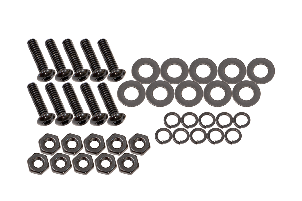 Kentrol 50414 Jeep CJ7 Rocker Guards for 76-86 CJ7 Black Powdercoat Stainless Kentrol - Truck Part Superstore