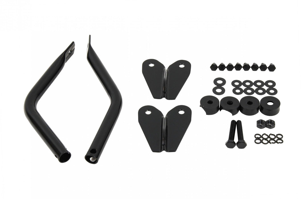 Kentrol 50417 Jeep CJ Mirror Kit Pair 55-86 CJ Powdercoat Black Kentrol - Truck Part Superstore