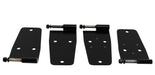 Kentrol 50420 Jeep CJ/YJ Hardtop Door Hinge Set 4 Pieces 76-93 CJ and Wrangler YJ Powdercoat Black Kentrol - Truck Part Superstore